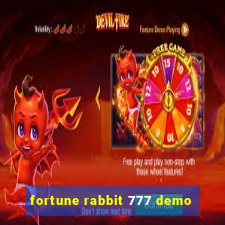 fortune rabbit 777 demo